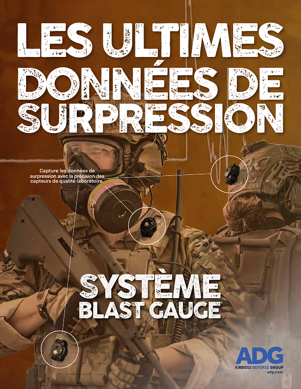 Couverture de la brochure Le Blast Gauge System® (système de jauge du souffle)