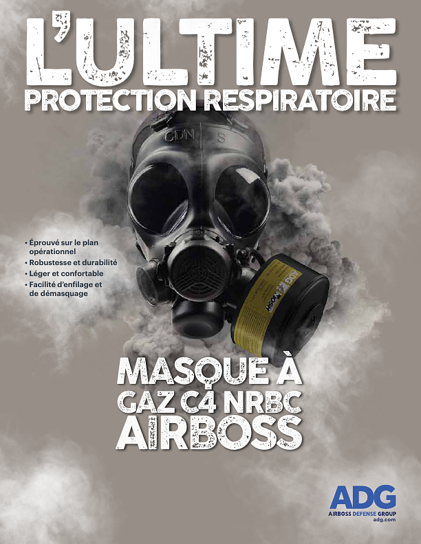 Couverture de la brochure Masque à gaz C4 NRBC