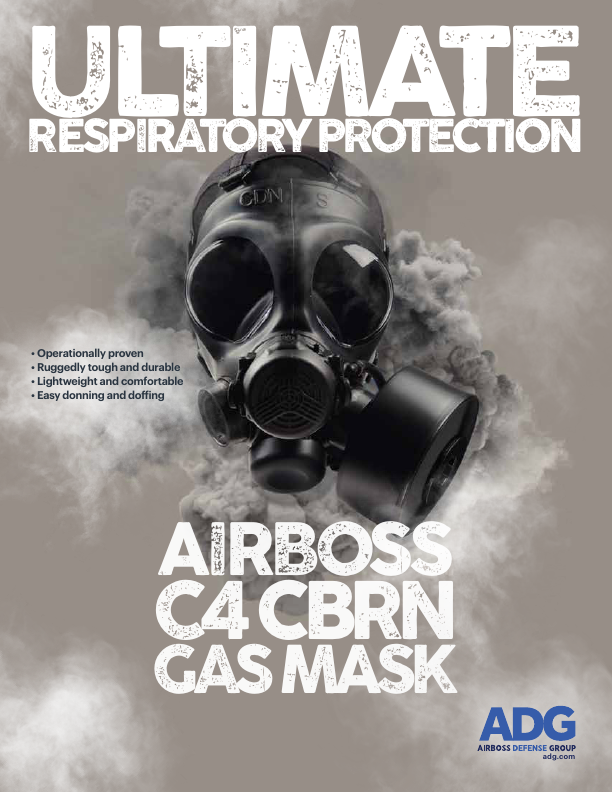 Couverture de la brochure Masque à gaz C4 CBRN