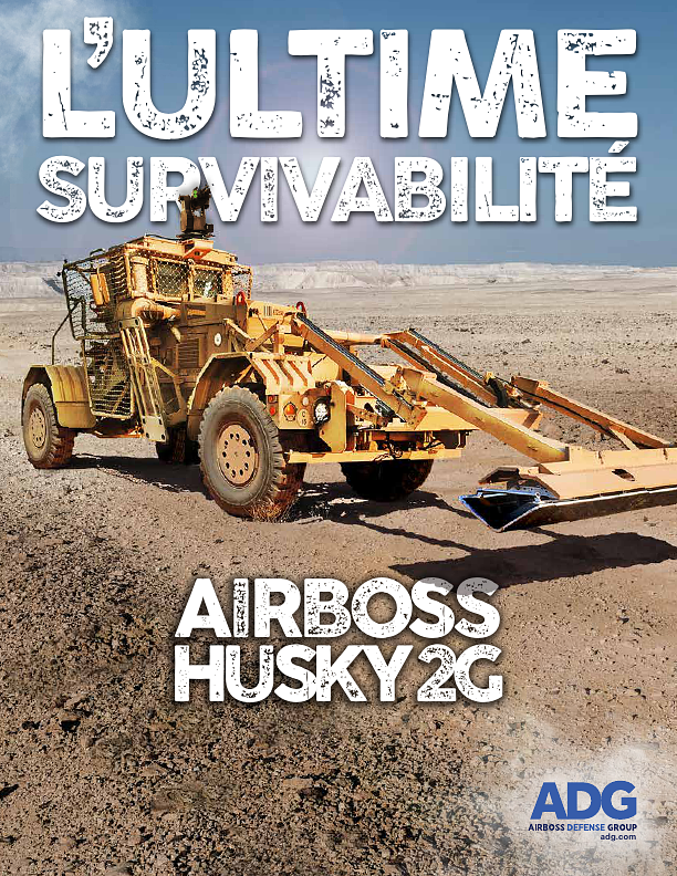 Couverture de la brochure Véhicule Husky 2G