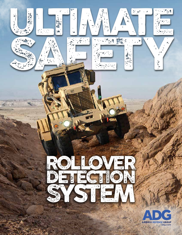 Cover of the Rollover Detection and Warning System brochure