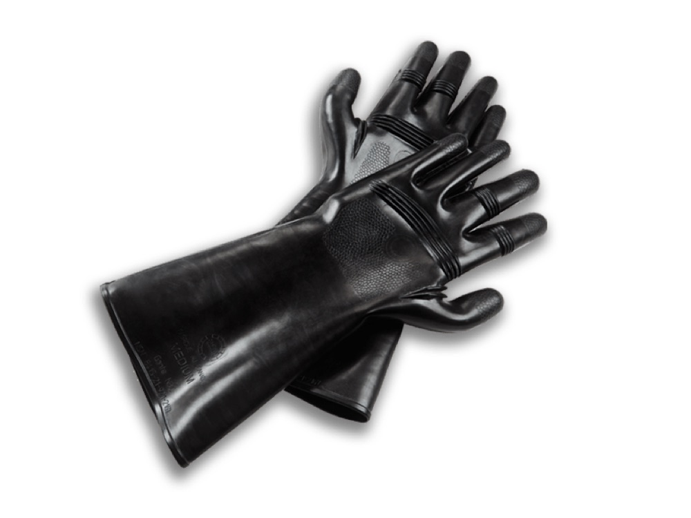 A pair of AirBoss Molded Gloves