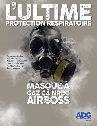 Couverture de la brochure Masque à gaz C4 NRBC