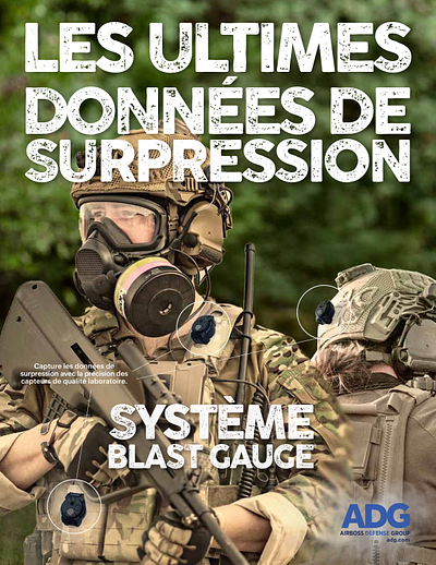 Couverture de la brochure Le Blast Gauge System® (système de jauge du souffle)
