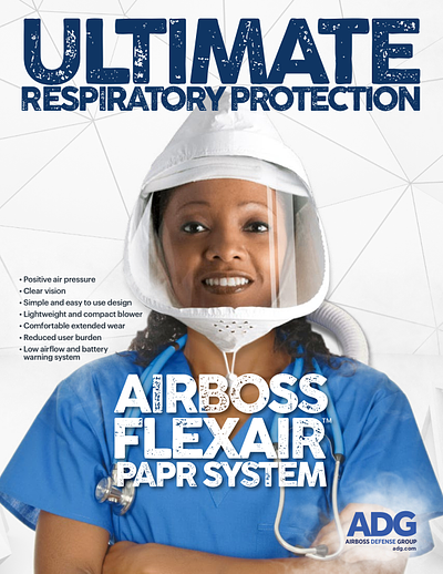 Cover of the FlexAir PAPR System brochure