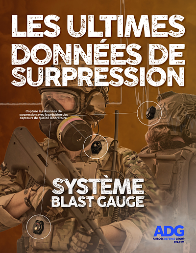 Couverture de la brochure Le Blast Gauge System® (système de jauge du souffle)