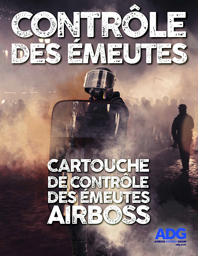 Couverture de la brochure Cartouche de contrôle des émeutes