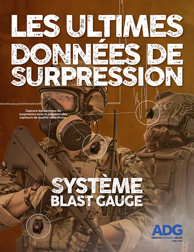 Couverture de la brochure Le Blast Gauge System® (système de jauge du souffle)