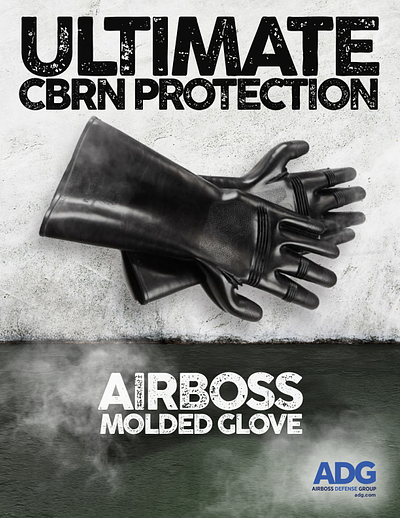 Cover of the Molded Glove brochure