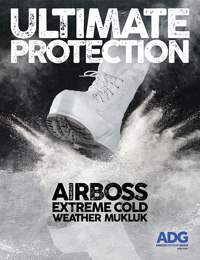 Cover of the Extreme Cold Weather Mukluk brochure