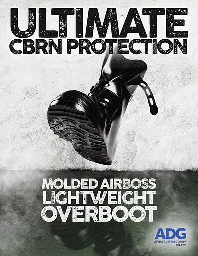 Cover of the Molded Lightweight Overboot brochure