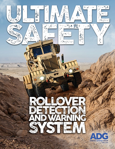 Cover of the Rollover Detection and Warning System brochure